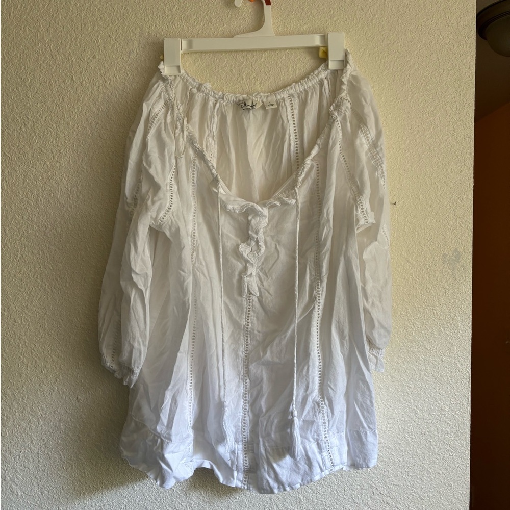 Flowy renaissance inspired 3/4 sleeve shirt